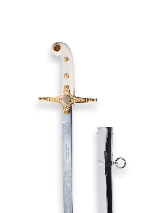 Ghana Army General Scimitar Sword and Scabbard