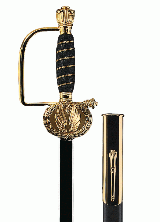 Épée de docteur finlandais (Tohto­rin­miek­ka) avec écusson Helsinki de l'université 32" / 810 mm