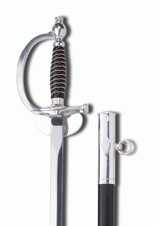 France police officer sword with scabbard
