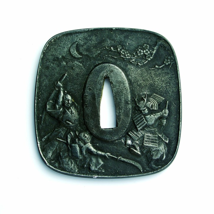 Tsuba, motif Fuji