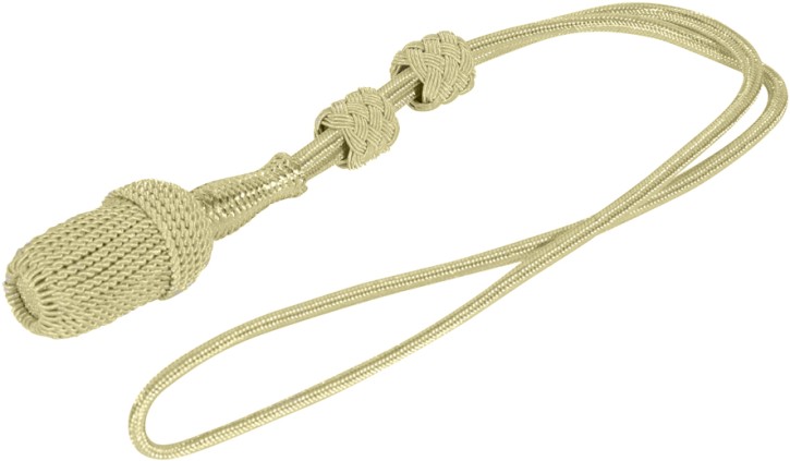 Navy sword and dagger knot, golden