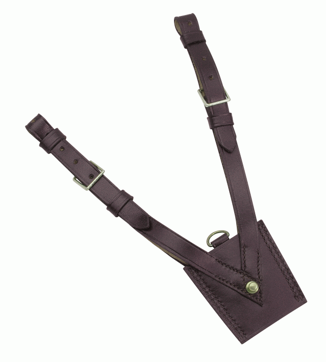 Ireland, Sword frog for Infantry sword scabbard, brown leather