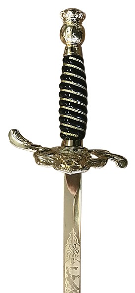 Patriarch Militant MASONIC SWORD WITH SCABBARD,