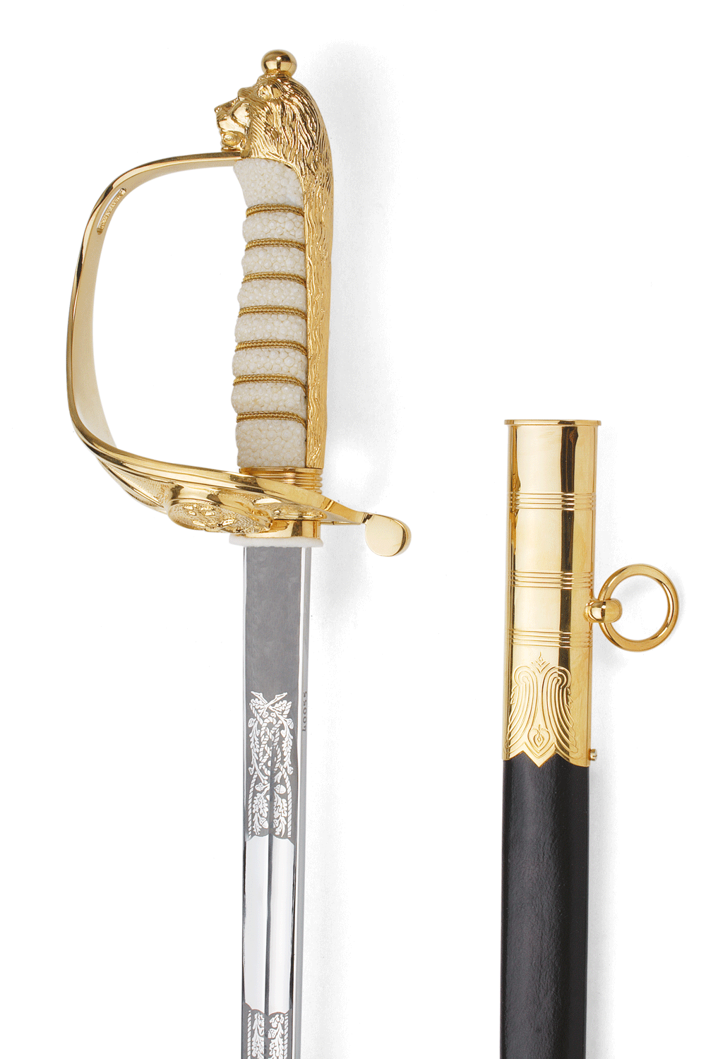 Royal Canadian Navy Officer Sword with scabbard