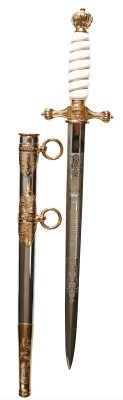 Luxembourg, Officer Dagger with sheath