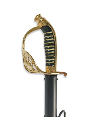 Finnish Army Officer sword with steel scabbard
