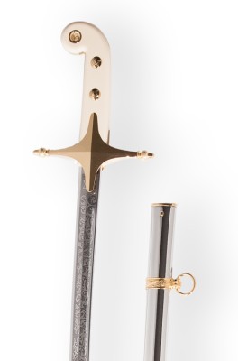 US Marine Corps Officer Saber with scabbard, various blade lengths