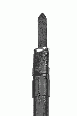 Black leather scabbard for British Infantry and Guards Regiment  Swords